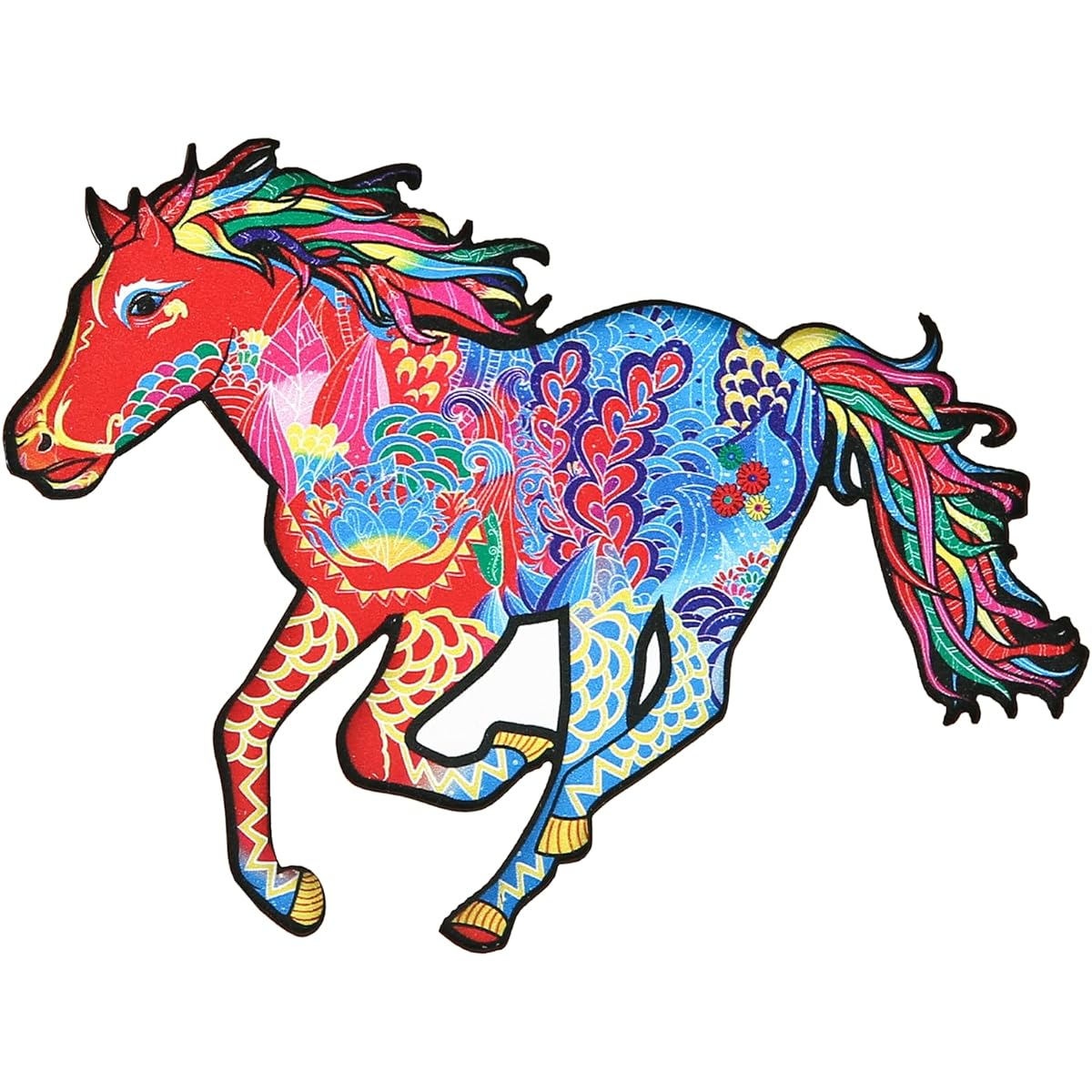 G+D Puzzles Little Horse Wooden Jigsaw Puzzle for Adults