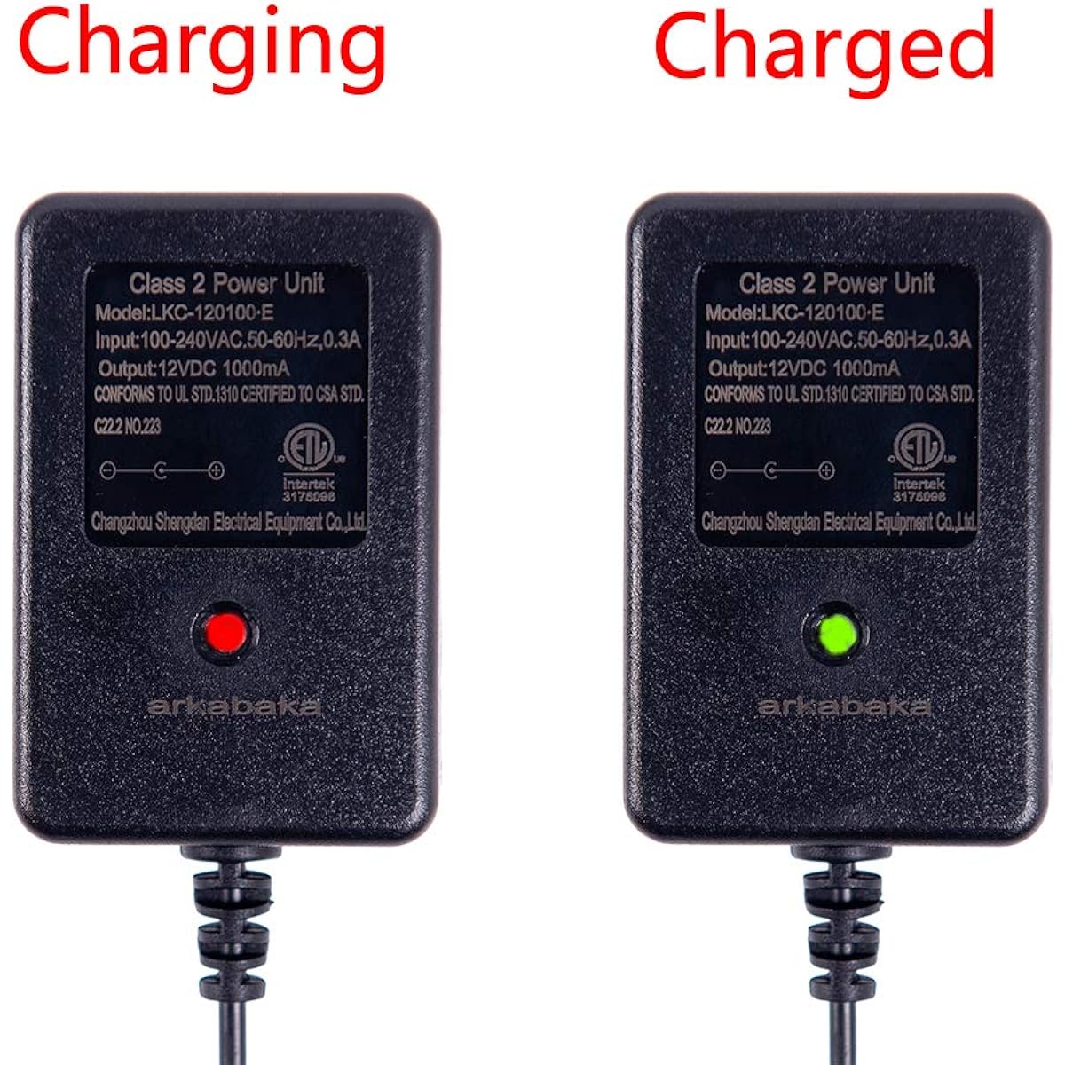 12V Charger for Kids Car 12 Volt Battery Charger Toy SUV Car Various Electric Battery Power Adapter