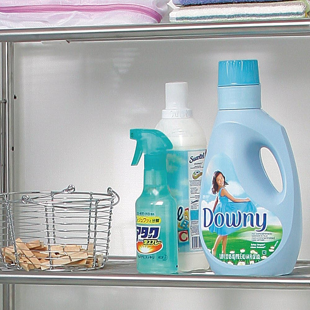 Iris Ohyama Laundry Rack All Stainless Steel Width 67~103 x Depth 63.5 x Height 190cm AS-192LR