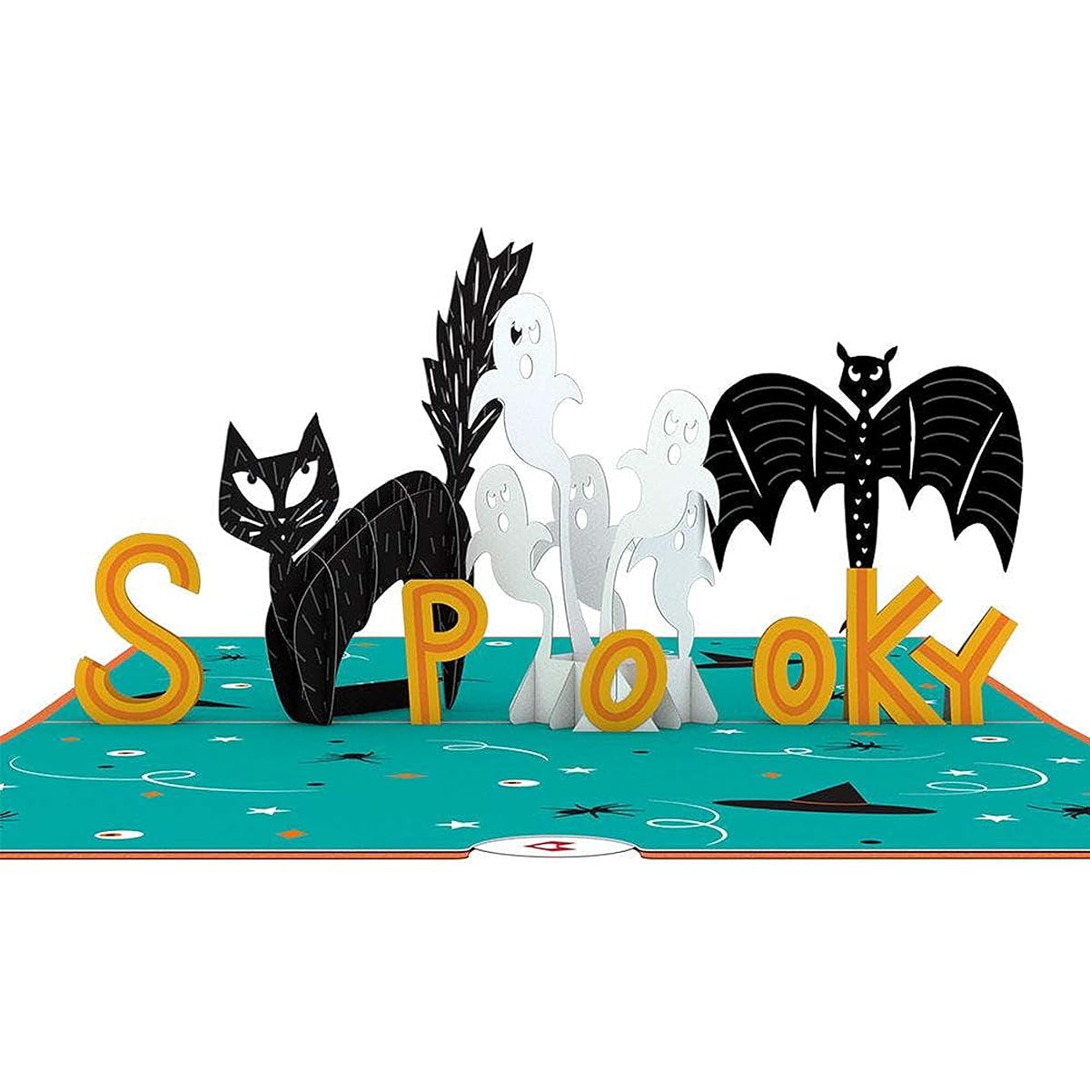 Lovepop Spooky Pop Up Cards 5x7-3D Greeting Cards Halloween Holiday Cards Halloween Pop Up Cards for Kids