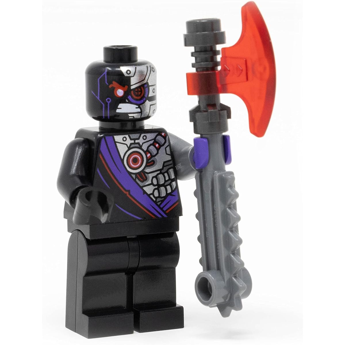 LEGO Ninjago Core Nindroid Minifigure (Legacy) with Saw Axe