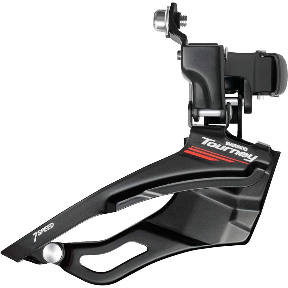 SHIMANO Front Derailleur (ROAD) FD-A073 Band Type φ34.9mm (31.8/28.6mm adapter included) 3×7S Compatible Top Gear: 50T EFDA073X3