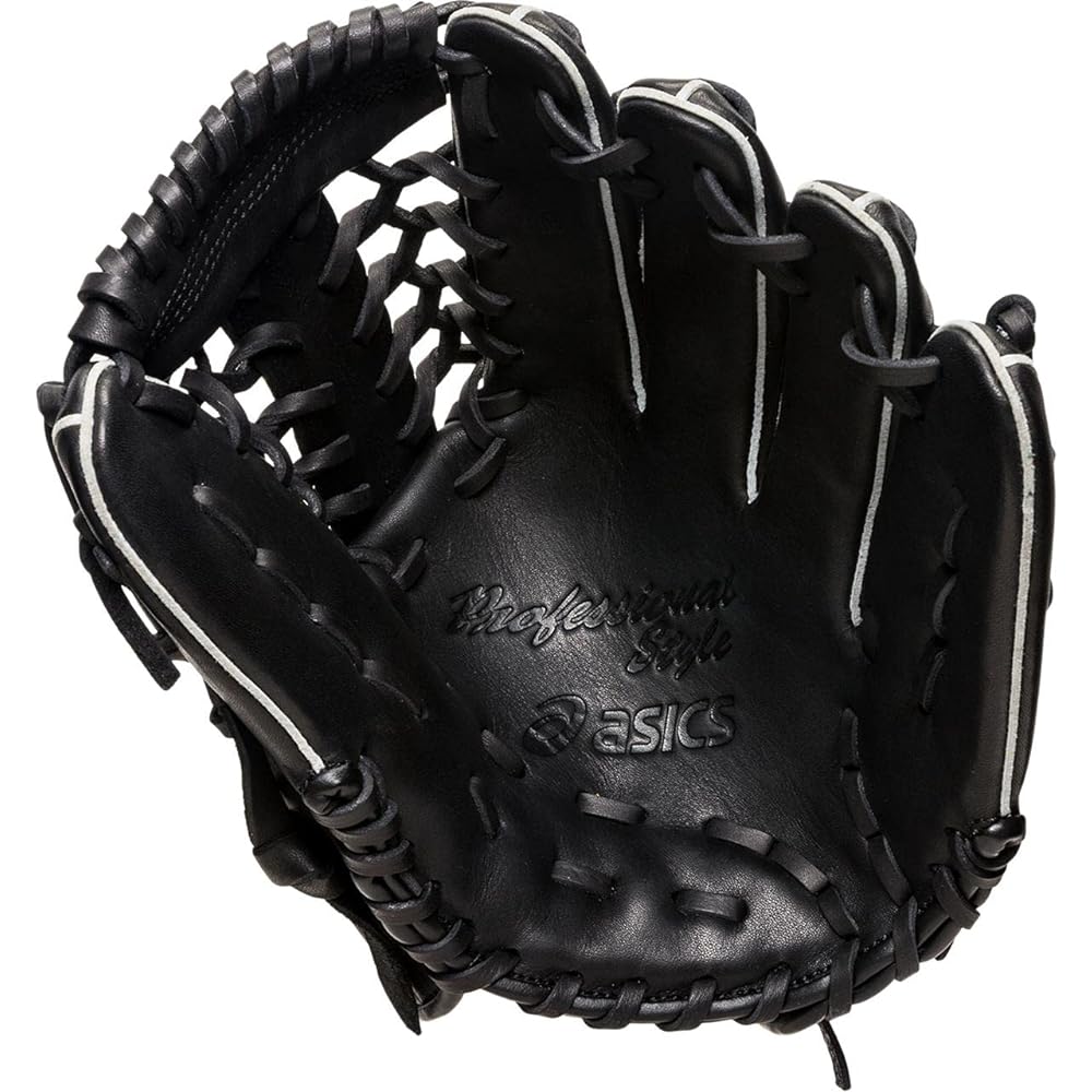 ASICS Baseball Boys' Softball Gloves All-round Outfield PROFESSIONAL STYLE Professional Style [Round Model] Size Medium 3124A257