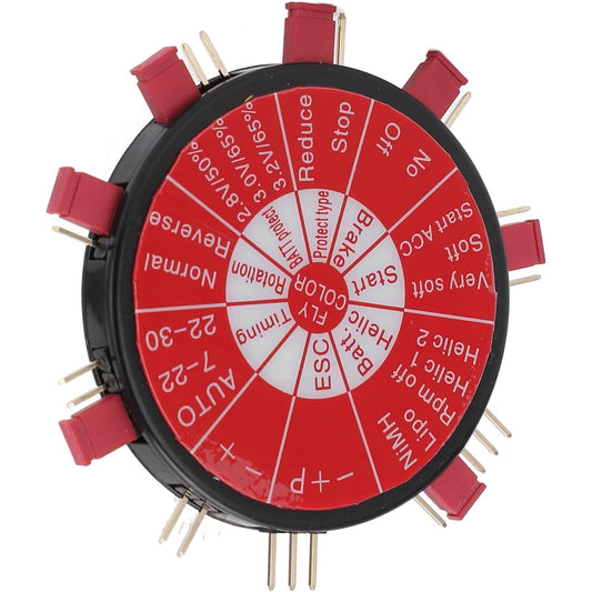 Andrew RC Programming Card RC Auto Program Card for Multifunction Speed Controller RC Airplane ESC