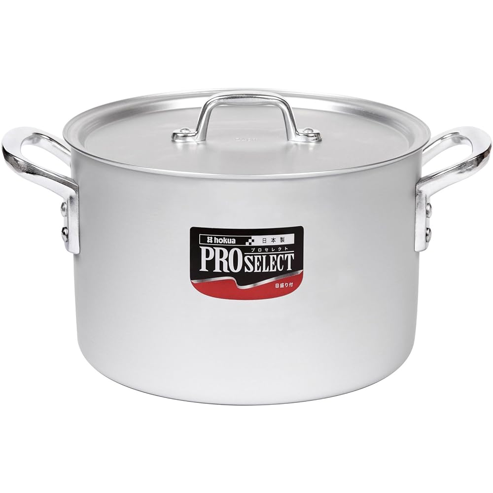 Hokuriku Aluminum Half Body Pot Pro Select 21cm A1520121