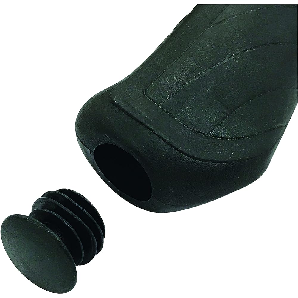 Noguchi Bicycle Grip [Antibacterial Treatment Ergo Grip] L&H Black Small