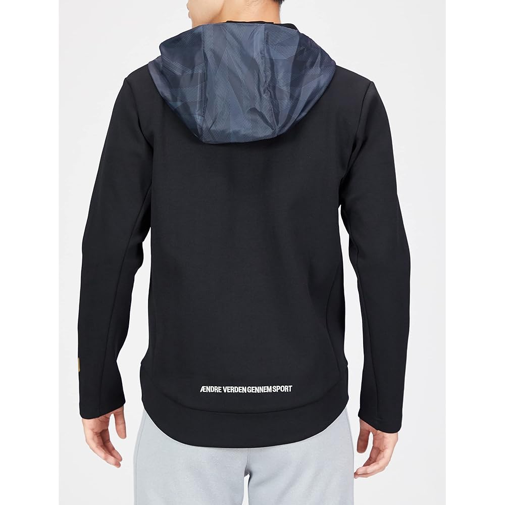 [Hummel] Parka Fabric MIX Sweat Zip Top Men's