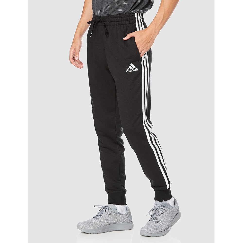 [Adidas] Sweat Essentials French Terry Tapered Cuff 3 Stripes Pants 31391/ NWN54 Men's