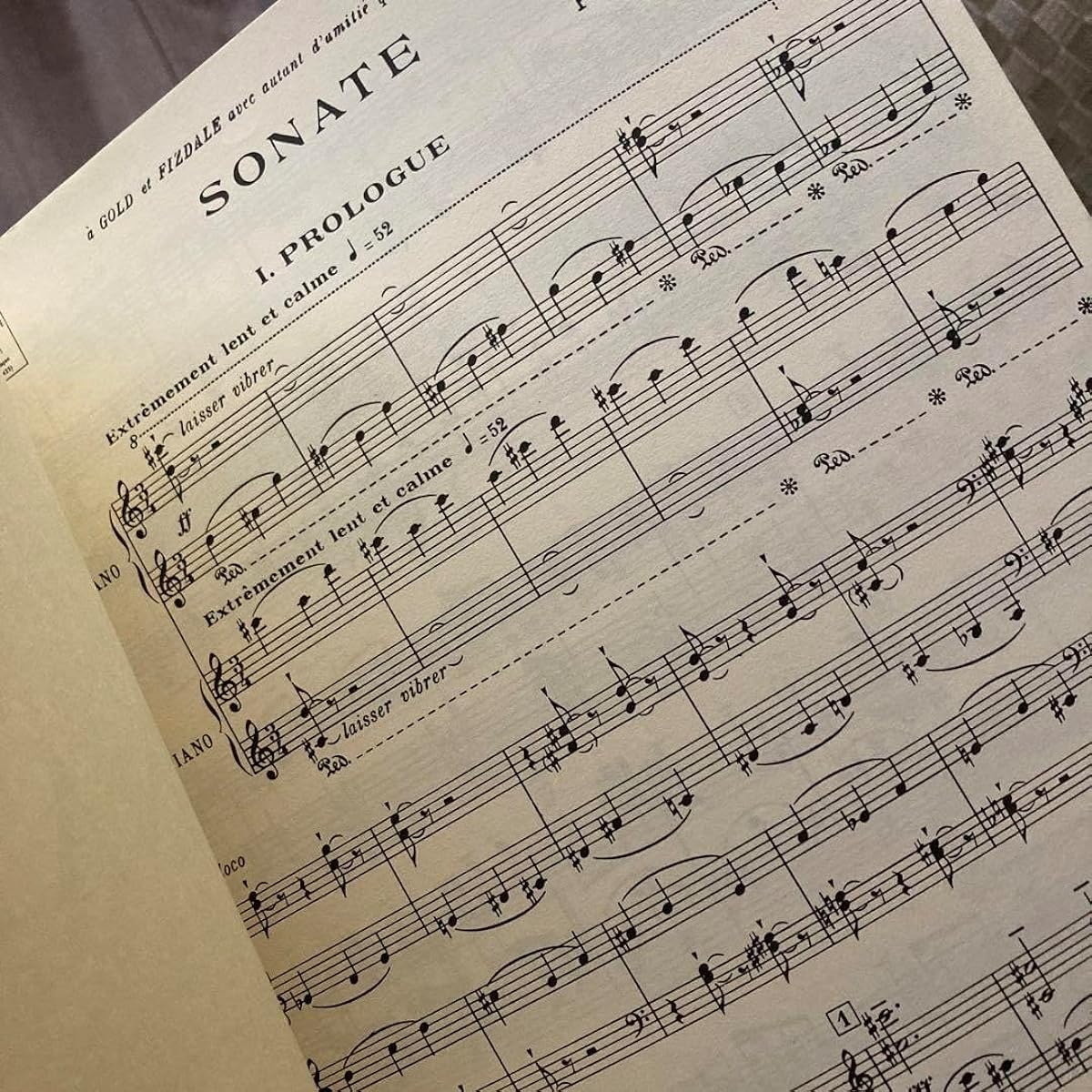 F. Poulenc Sonata for two pianos MAX ESCHIG