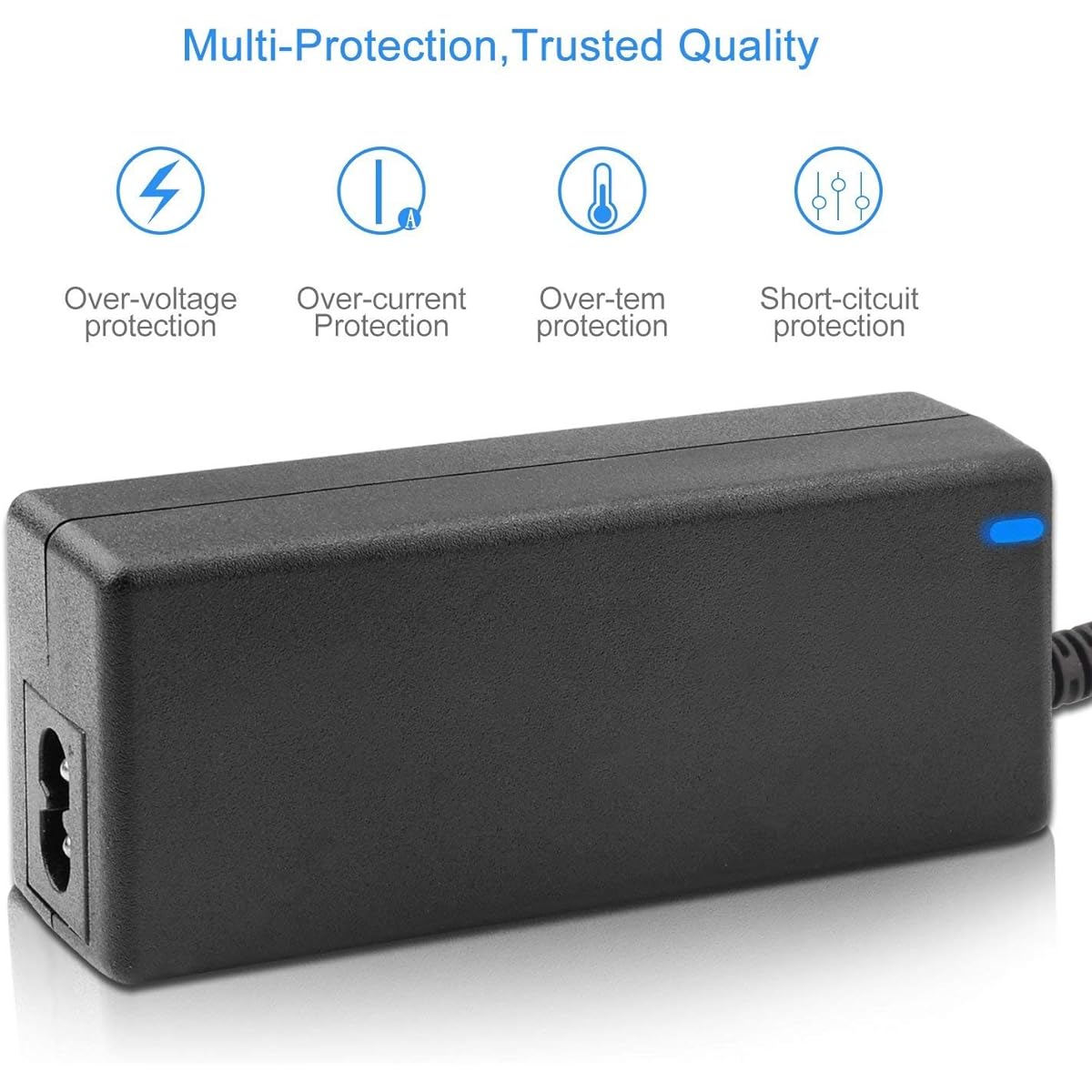 AC/DC Adapter for AI Prime HD+ Aquarium LED - AquaIllumination JYH32-2402500 10136 Power Cord Charger PSU