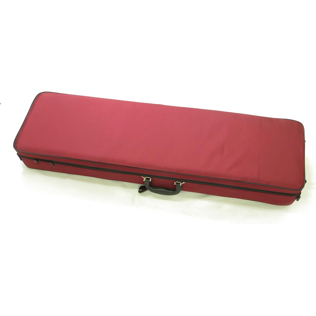 Lightweight water-repellent trunk shamisen hard case long bag with backpack Futazawa/Tsugaru red
