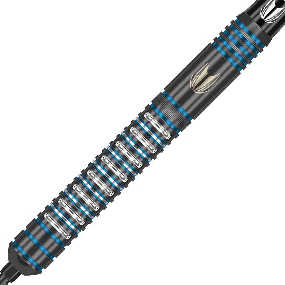 Target Darts Adrian Lewis Black Edition 90% Tungsten Swiss Point Steel Tip Dart Set