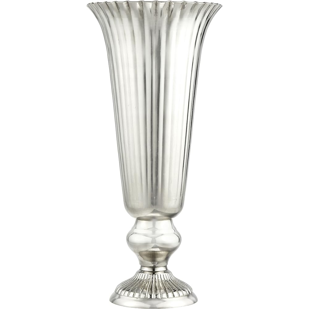 Clay planter aluminum Plata 17φ36H SILVER 570-513-700