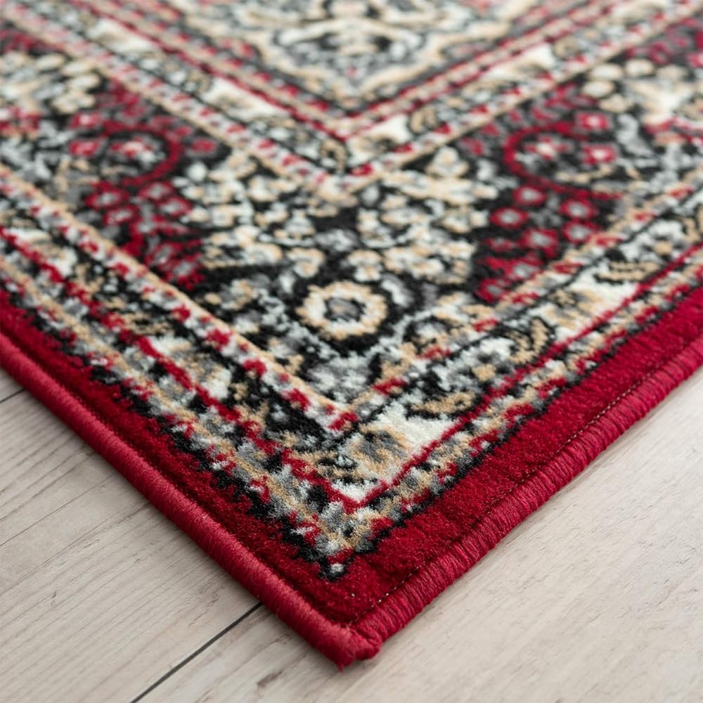 Sayan Sayan Persian Pattern Rug Royal 200 x 200 2 Tatami Red Wilton Weave Belgium