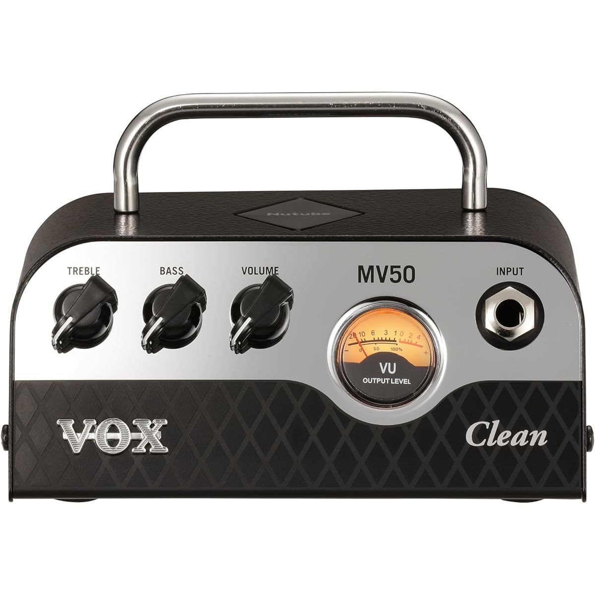 Equipped with VOX Nutube, ultra-compact guitar head amplifier MV50 Clean, surprisingly lightweight design, 50W high output, analog circuit, ideal for home practice, studio, and stage, portable, natural clean sound