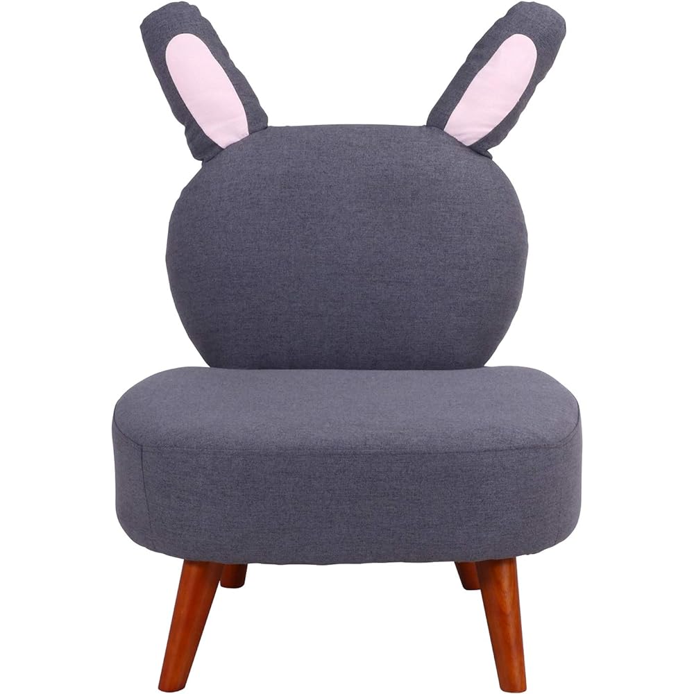 Fuji Boeki 1 seater sofa width 63cm gray rabbit 18400