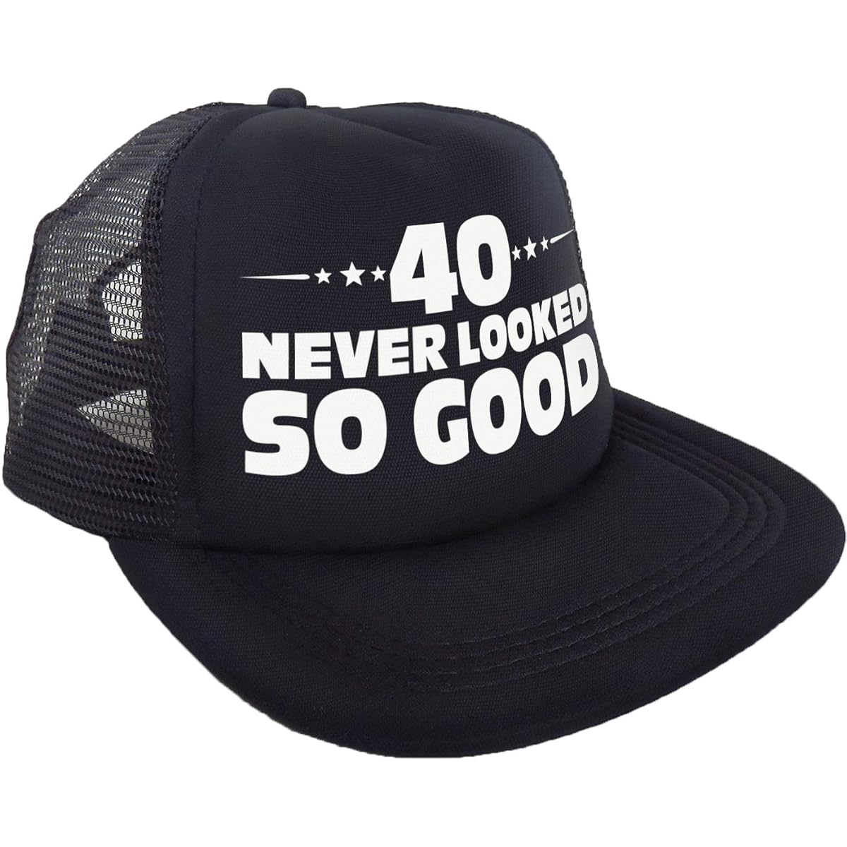 "40 Never Looked So Good" Hat - 40th Birthday Party Supplies Ideas Decorations - Funny Birthday