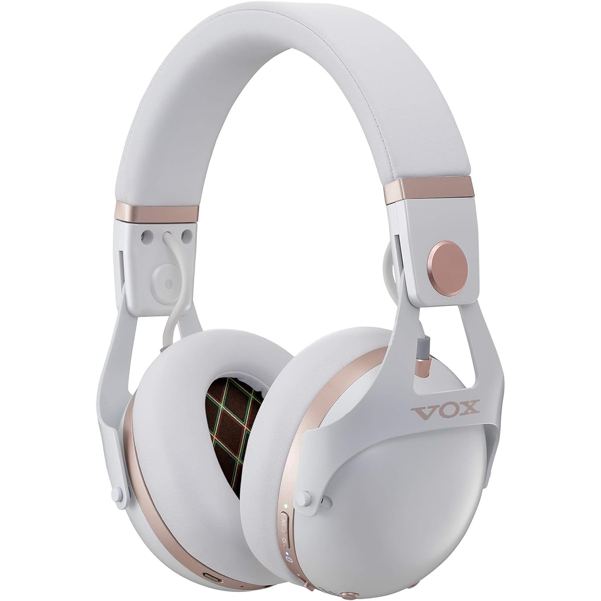 VOX Noise Canceling Monitor Headphones VH-Q1 BK Black/Gold Wireless Bluetooth Google Assistant Siri 36 Hours Continuous Use