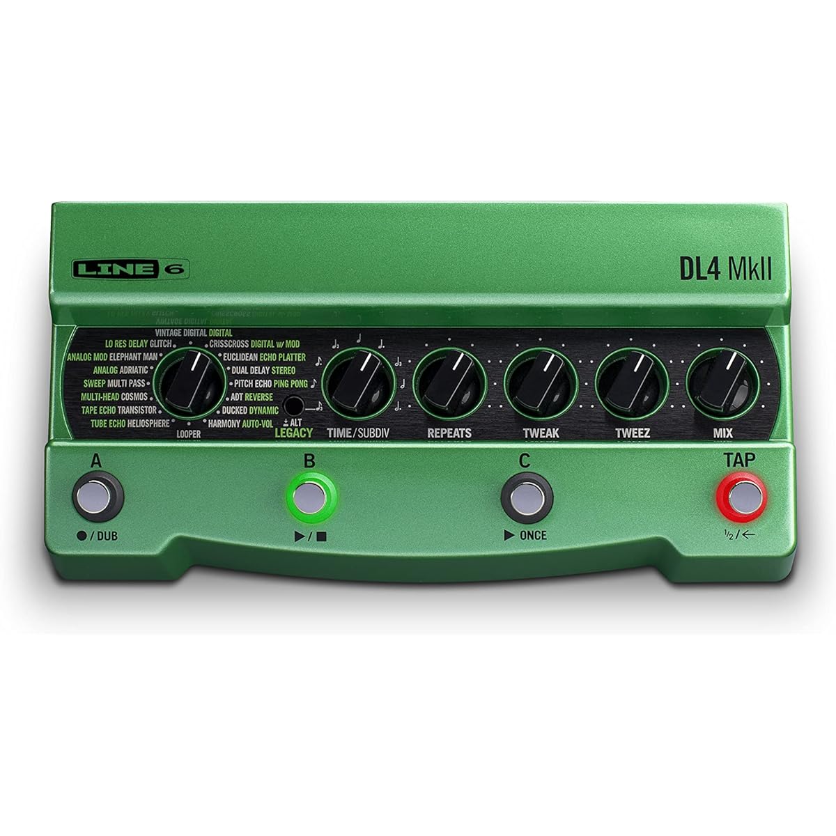 Line 6 DL4 MKII Delay Modeler Green