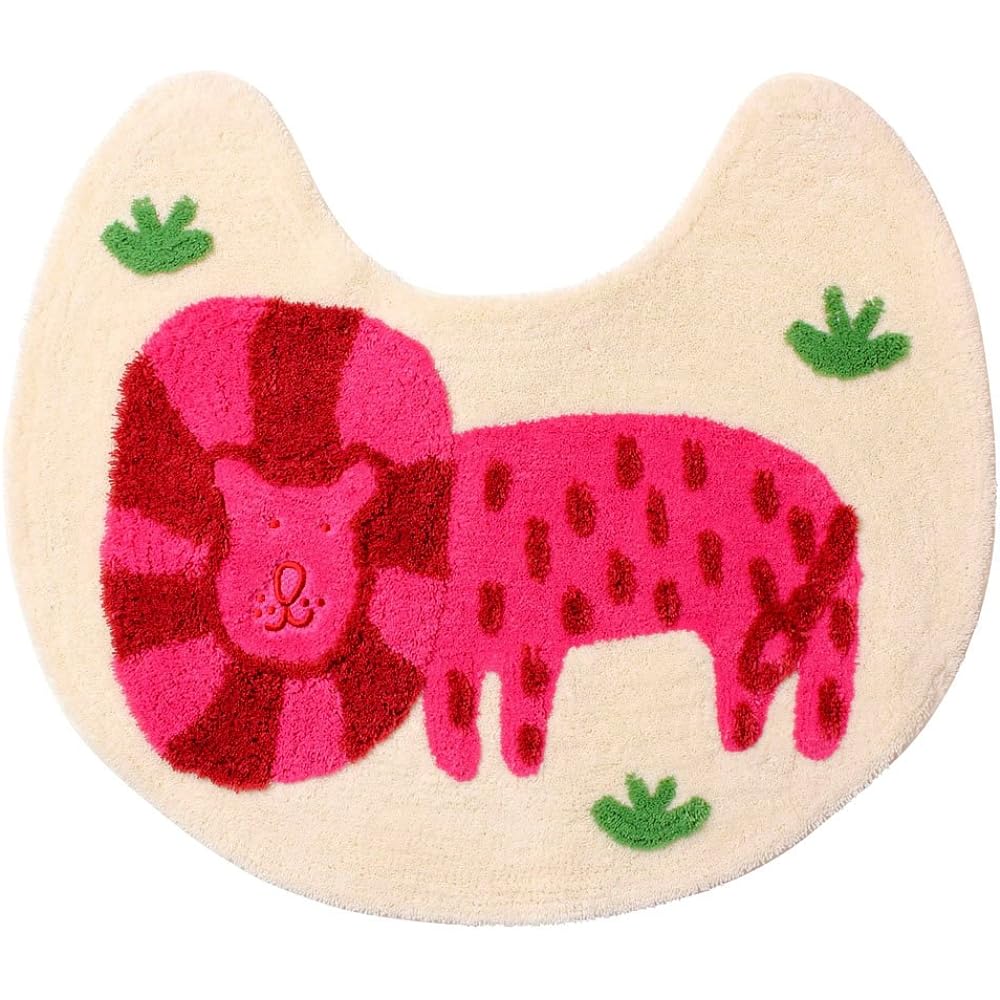 isso ecco animal toilet mat/paper holder cover set lion