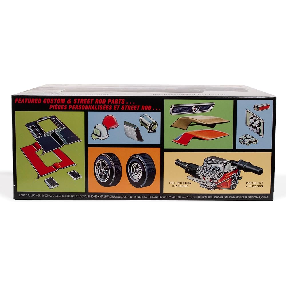 AMT 1/25 1963 Chevrolet Corvette Convertible Plastic Model AMT1335