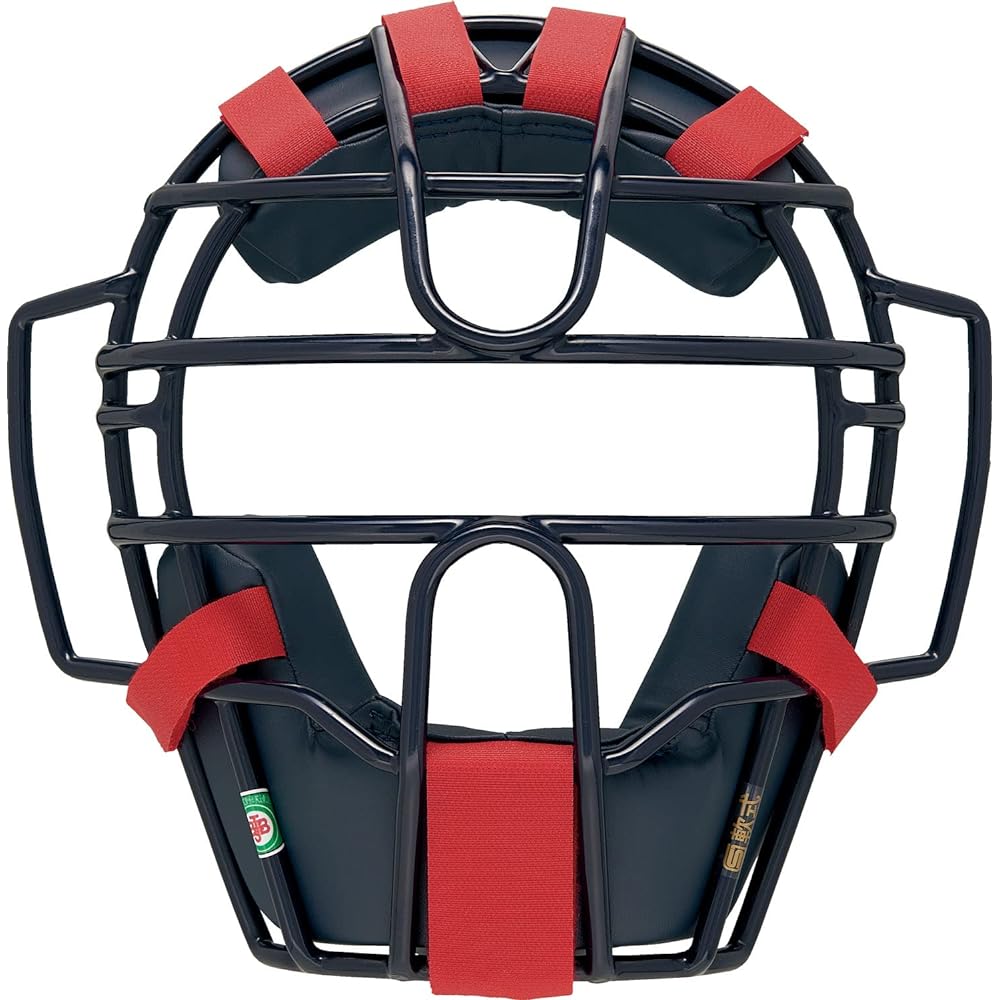 ZETT Baseball Softball Protective Gear 4-Piece Set Black/Navy/Navy x Red BL303SET 2023 Model