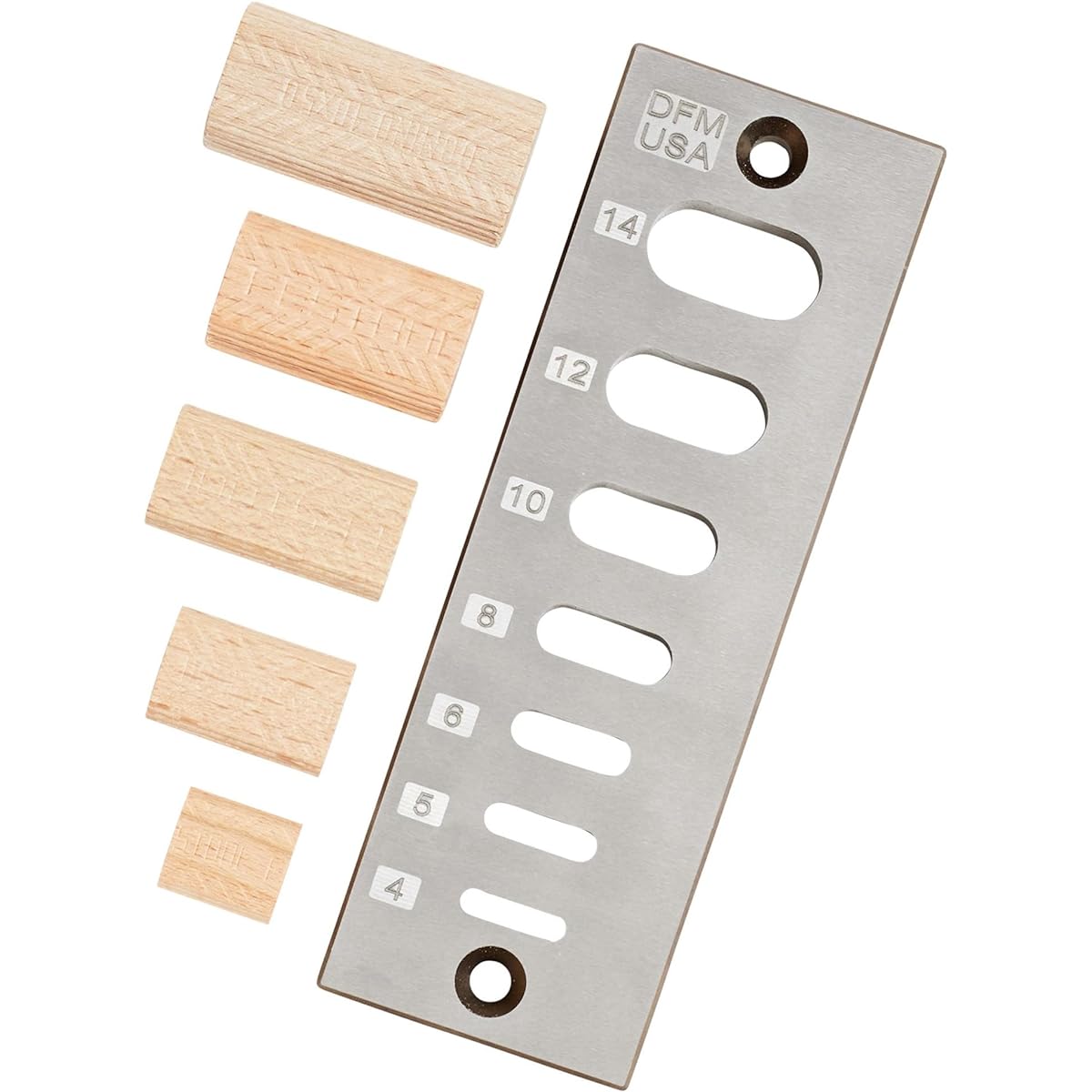 DFM A2 Domino Tenon Trim Plate Made in USA Compatible with Festool Domino Joiner