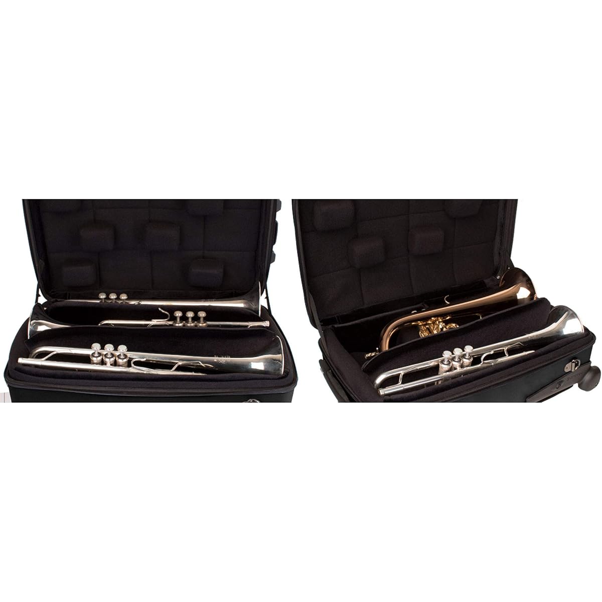 PROTEC BLT301T Black Semi-hard case for 3 trumpets