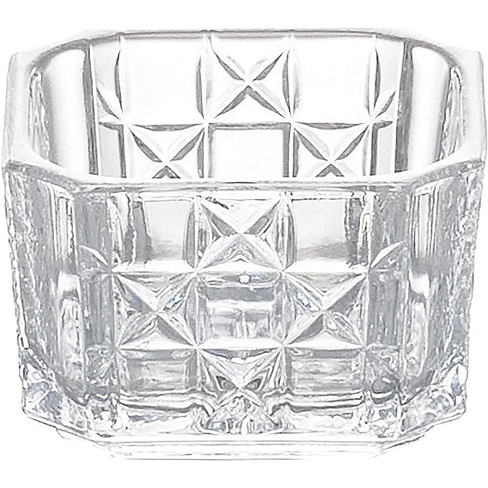 Adelia Small Bowl Clear Maximum 6.4 x Height 5cm Delicacy Holder Set of 6 Made in Japan NT-149