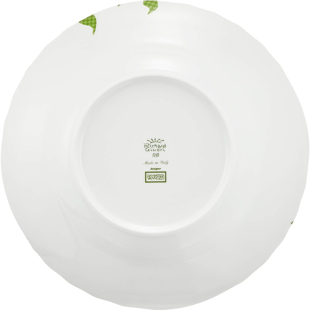 Richard Ginori Fiori Verdi Soup 24cm [Parallel Import] 02-0180