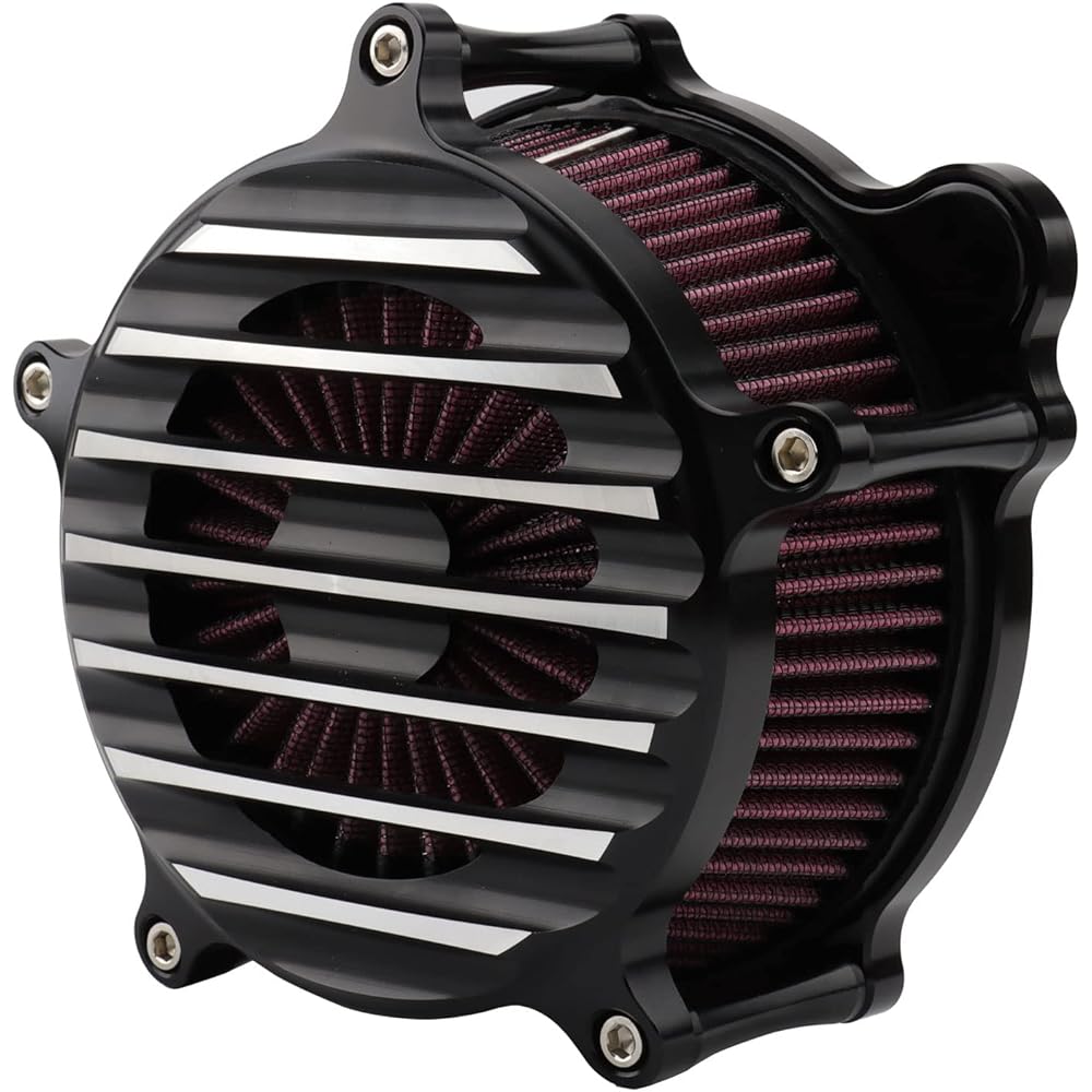 Air Cleaner Intake Filter Kit Harley Dyna FXR Softail 93-2015 Touring Road King Electra Street Glide 1993-07 Twin Cam EVO
