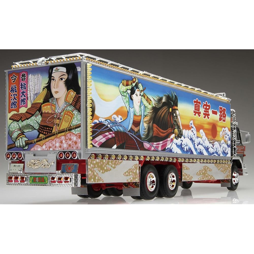 AOSHIMA 1/32 Truck Guy Series No.4 Ichibanboshi One Man Momojiro Plastic Model