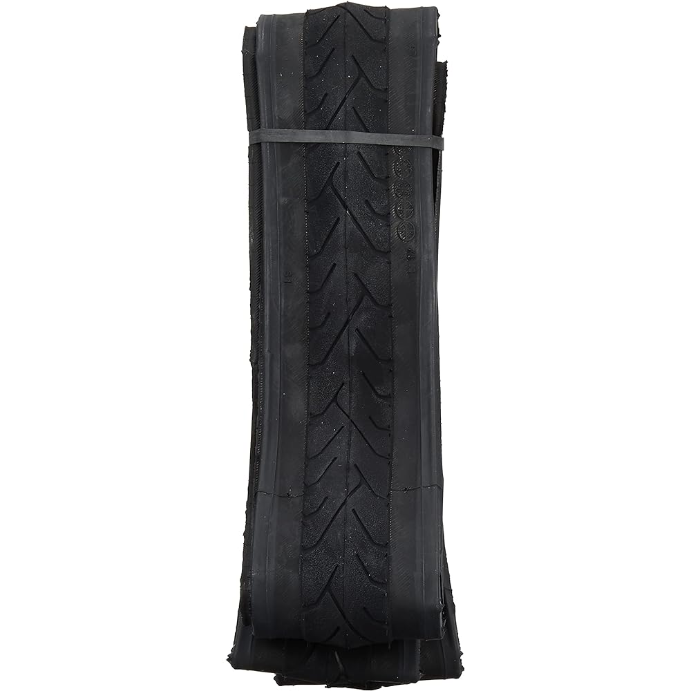 Panaracer Clincher Tire [700×25C] Ribmo F725PS-RB-B2 Black (Cross Bike Cyclocross / Touring Long Ride City Riding Commuting)