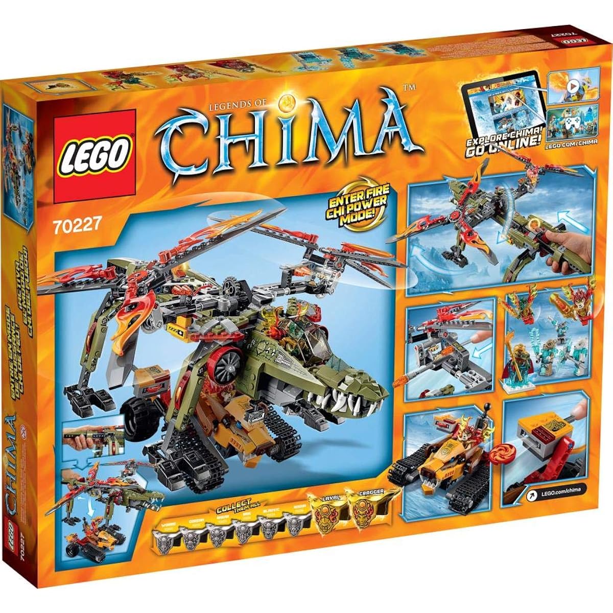 LEGO Legends of Chima 70227 King Crominus' Rescue Building Kit
