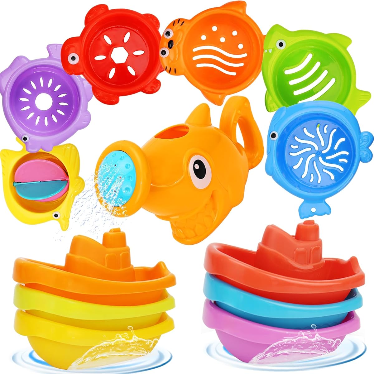 Bathroom toys hourglass hourglass 13 pieces