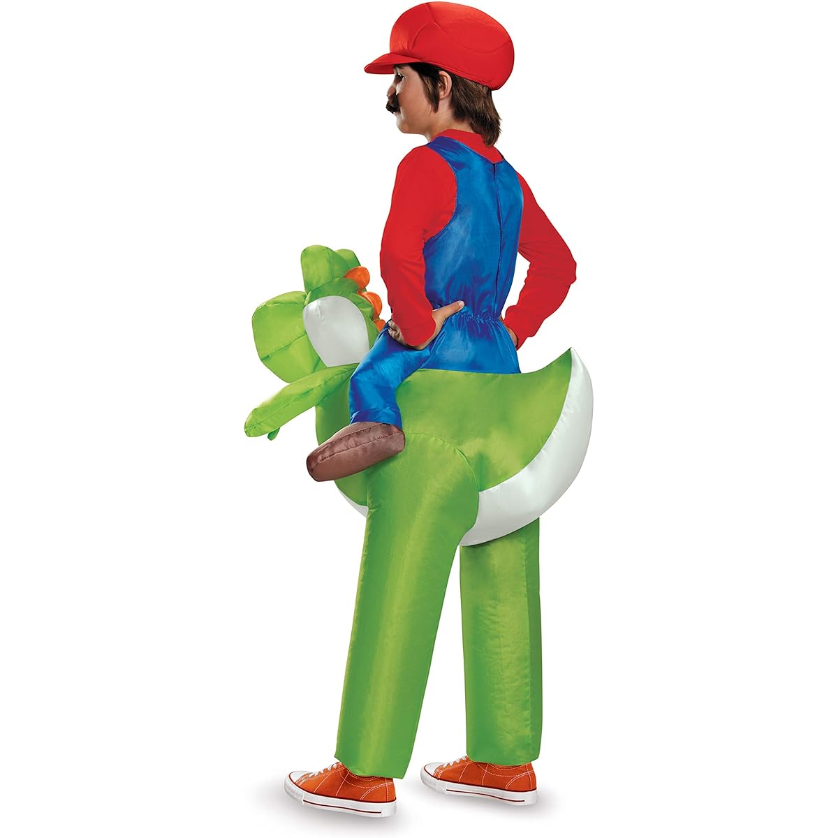 Super Mario Brothers Costume Mario Cosplay Kigurumi Yoshi Set Fancy Dress Kigurumi Game Character Kids Children [Parallel Import]