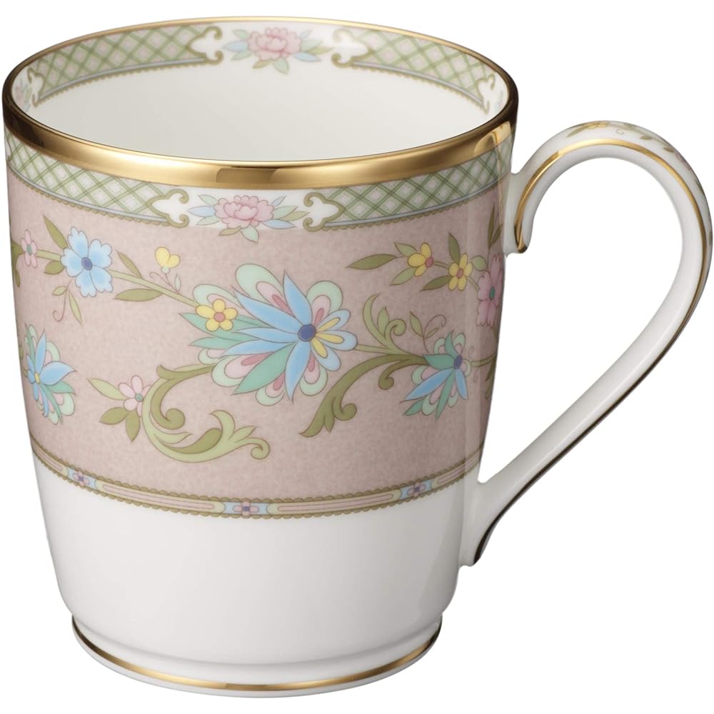 Noritake Mug 295cc Yoshino Pink Bone China T59880/9983-7