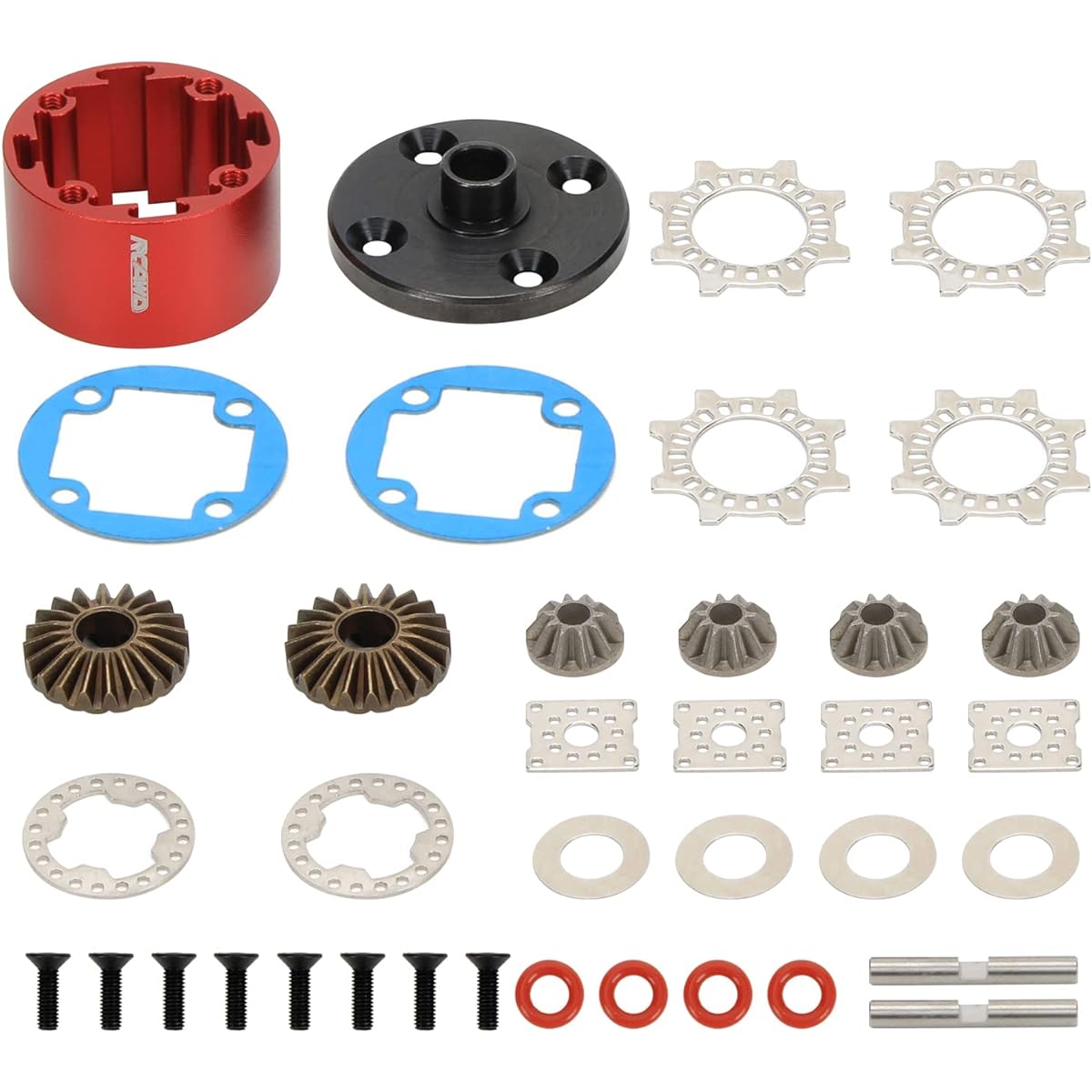 RCAWD Alloy Diff Case (29mm) Metal Gear Set Arrma Kraton 6S Outcast 6S Talion Mojave EXB Upgrade Parts