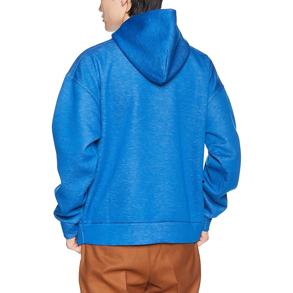 [Champion] Hoodie Sweatshirt Lightweight Highly Breathable Stretch One Point Logo Wrap Air C3-P110 Men's