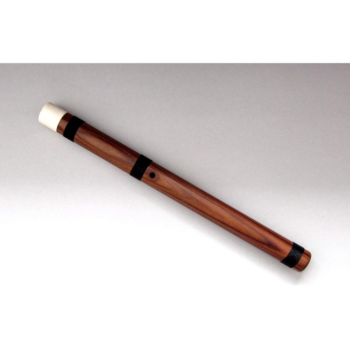 [LUPACA QUENA JACARANDA BONE MOUTHPIECE] LUPACA's professional Qena G pipe [Jacaranda material] [Cow bone mouthpiece] Comes with a special case Material is Jacaranda size indicated (Condition column)
