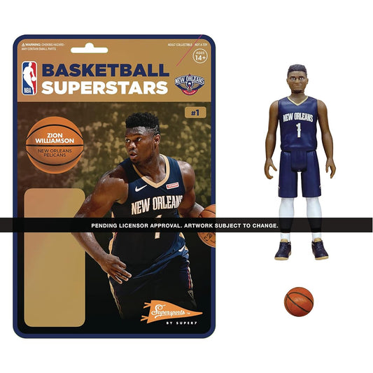 Super7 - NBA ReAction Figure - Zion Williamson (Pelicans)