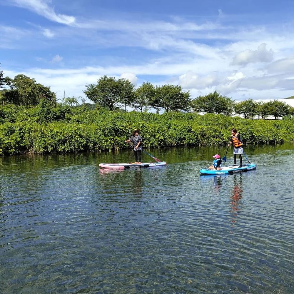 WOWSEA Inflatable Stand Up Paddle Board, Durable Stable Leisure SUP Board, Touring & Yoga iSUP, Great Choice for Aquatic Education and Beginners