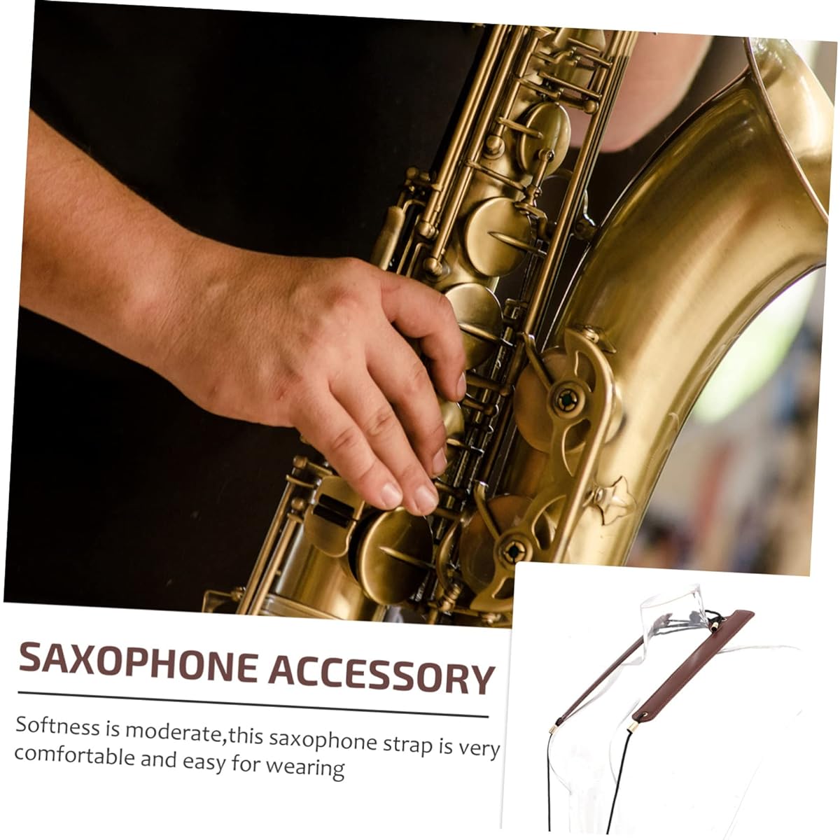 Vaguelly 8pcs Saxophone Strap Saxophone Neck Shoulder Strap Tenor Saxophone Alto Saxophone Harness Saxophone Neck Harness Saxophone Sling Fajas Cuerpo De Guitarra