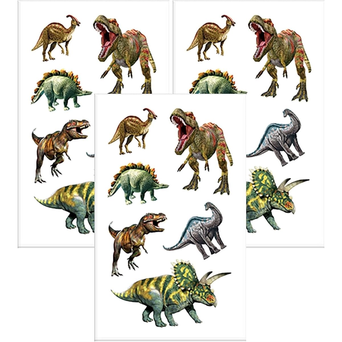 Playhouse Dinosaur World Sticker Sheet Arts Crafts Collectible Single ST-7000