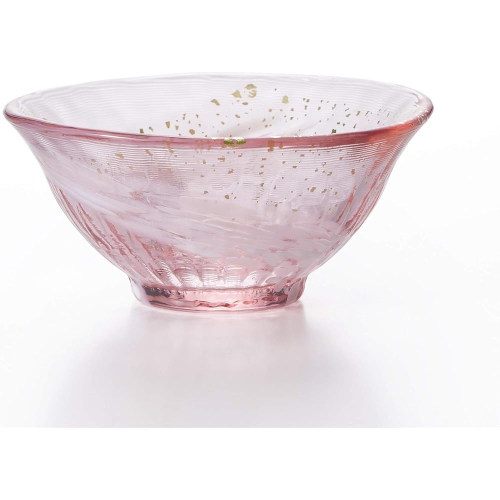 Adelia Tsugaru Vidro Cup Pair Set Souka Gold Color Presentation Box Made in Japan FS-71594