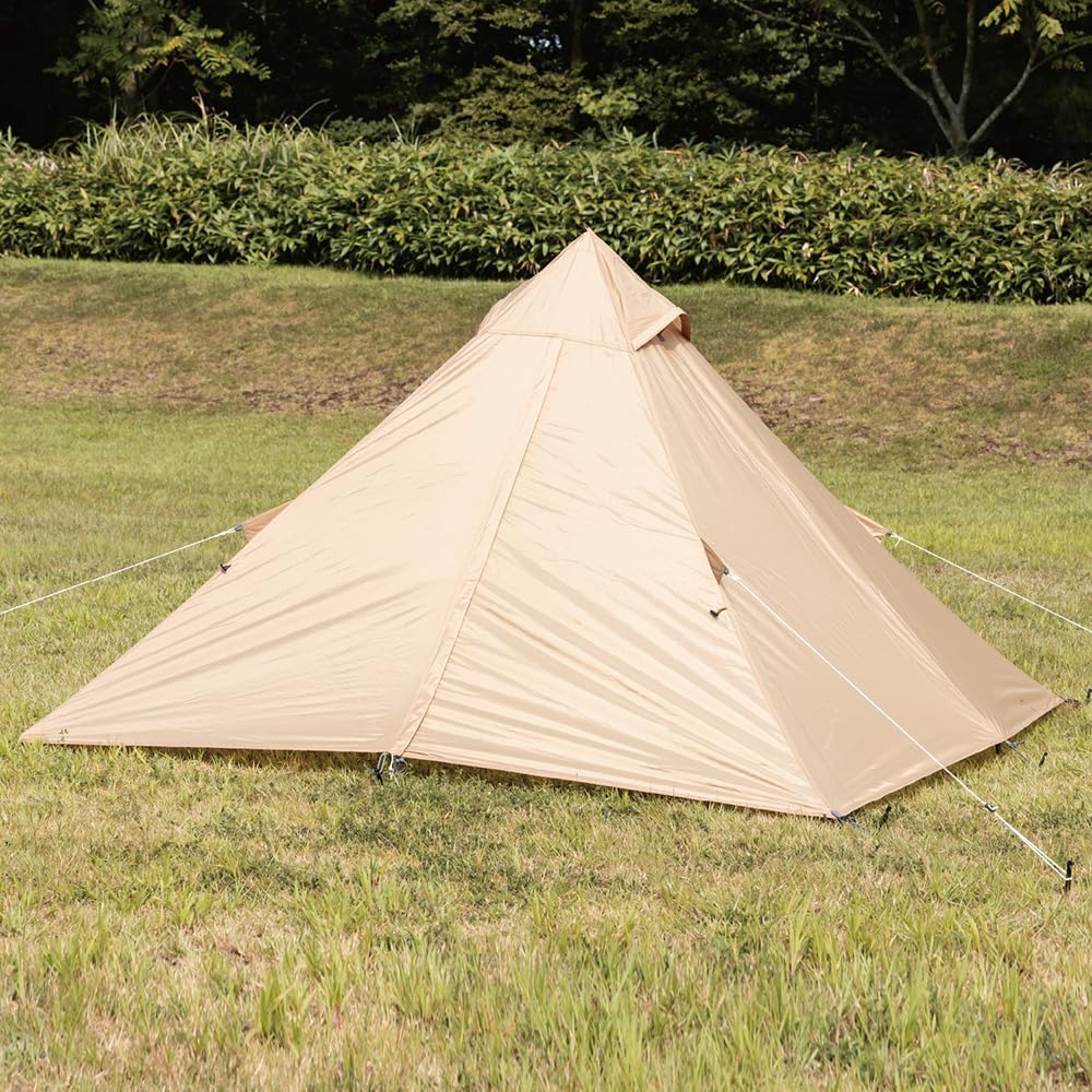 BUNDOK Solo Teepee BDK-75 [For 1 Person] One Pole Tent Compact Storage! Storage Case Included