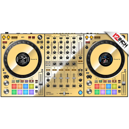 12inch SKINZ/Pioneer DDJ-1000SRT SKINZ Metallics (Mirror Gold) [Skin for DDJ-1000SRT]