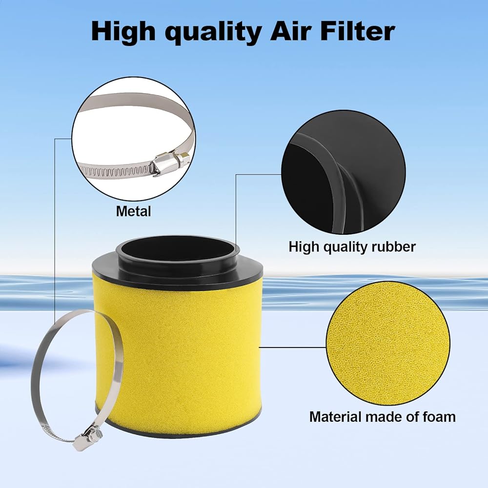 LCGLY Air Filter 17254-HN1-000 Honda Foreman 500 TRX500F Rincon Pioneer 500 700 Rubicon 650 Rancher 420 Sportrax 400 TRX400EX TRX400X TRX500FA TRX500FE 00FM TRX. 650FA SXS500M SXS700M 2x4