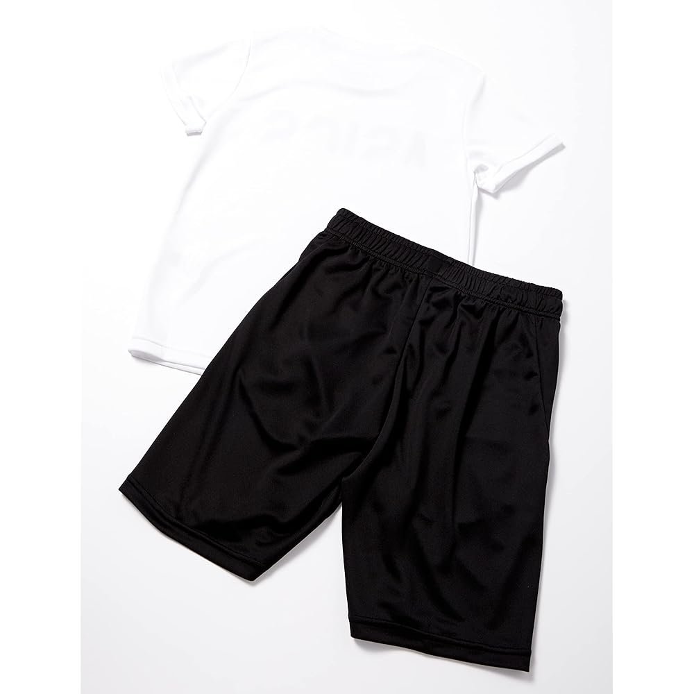 [ASICS] Training Wear KIDS CROPPED TEE Half Pants SET 2034A839