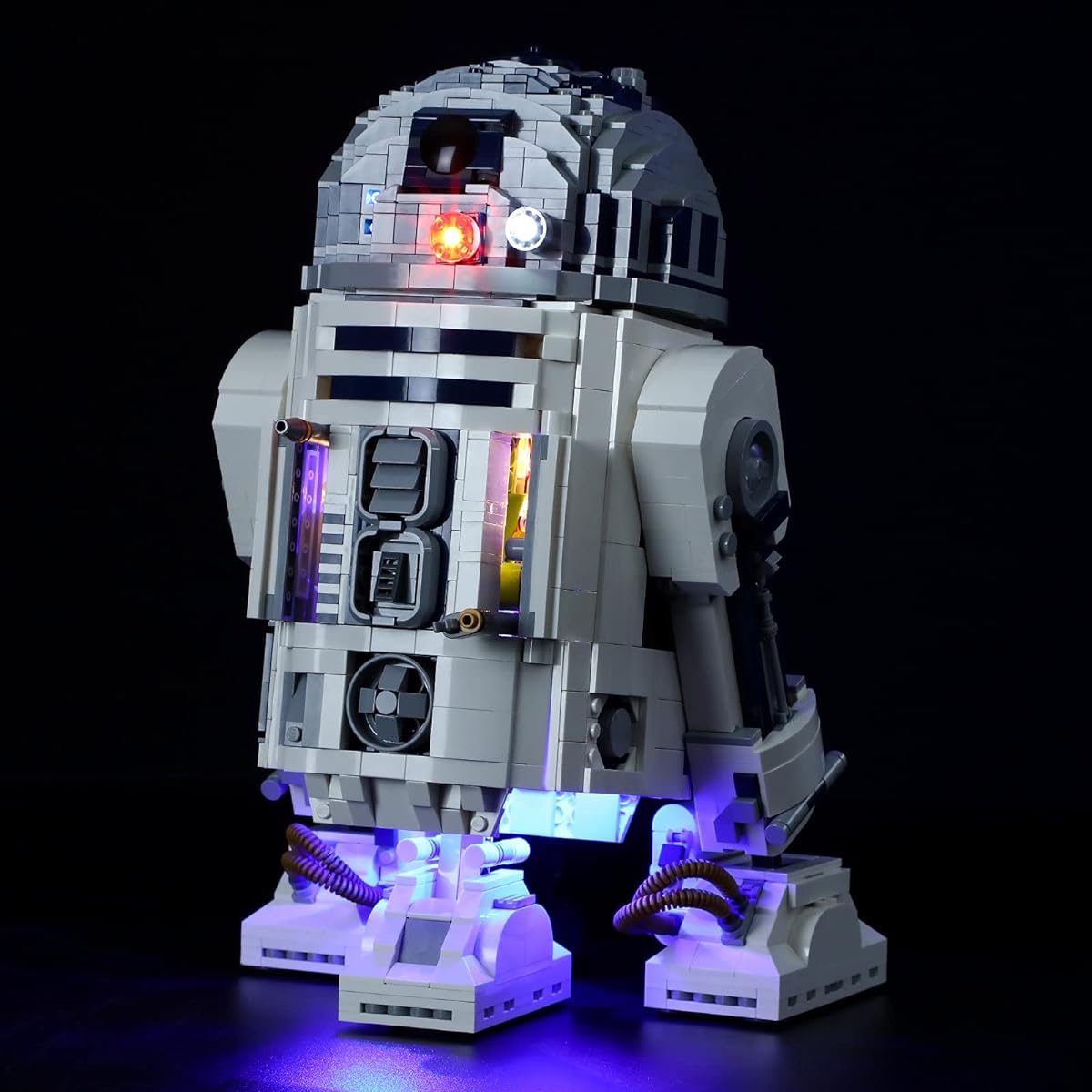 Lightailing LED Light Set for R2-D2 Building Blocks Model - LED Light Kit for Lego 75308 (Not Included)